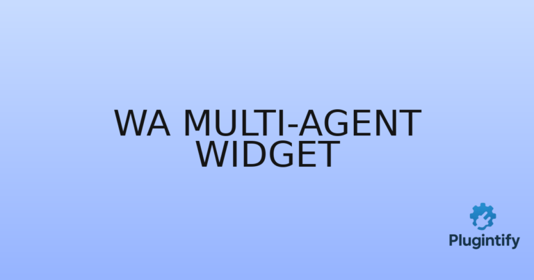 Read more about the article WA Multi-Agent Widget