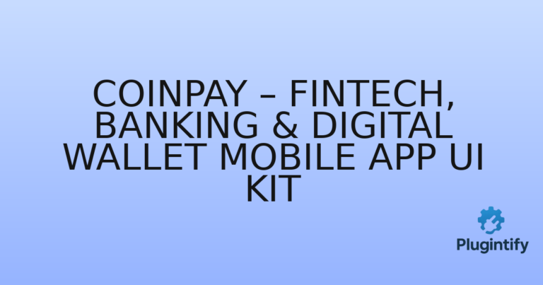Read more about the article CoinPay – Fintech, Banking & Digital Wallet Mobile App UI Kit