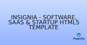 Read more about the article Insignia – Software, SaaS & Startup HTML5 Template