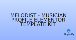 Read more about the article Melodist – Musician Profile Elementor Template Kit