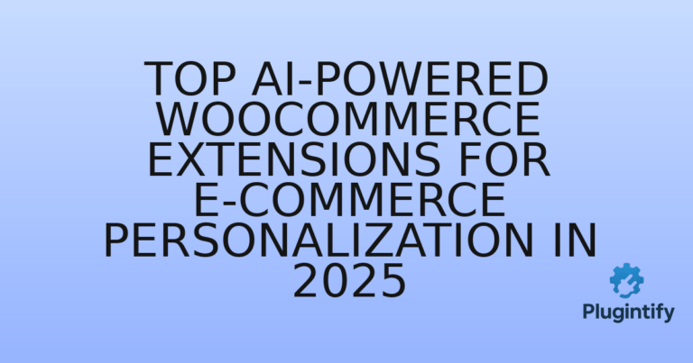 Read more about the article Top AI-Powered WooCommerce Extensions for E-commerce Personalization in 2025