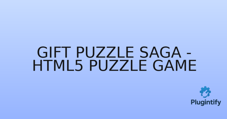Read more about the article Gift Puzzle Saga – HTML5 Puzzle game