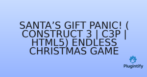 Read more about the article Santa’s Gift Panic! ( Construct 3 | C3P | HTML5) Endless Christmas Game