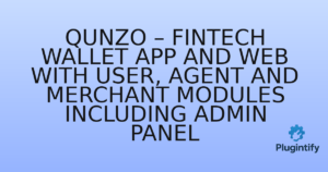 Read more about the article Qunzo – Fintech Wallet App and Web with User, Agent and Merchant Modules Including Admin Panel