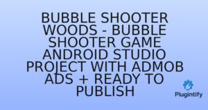Read more about the article Bubble Shooter Woods – Bubble Shooter Game Android Studio Project with AdMob Ads + Ready to Publish