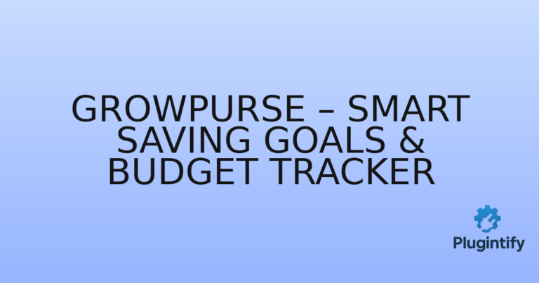 Read more about the article GrowPurse – Smart Saving Goals & Budget Tracker