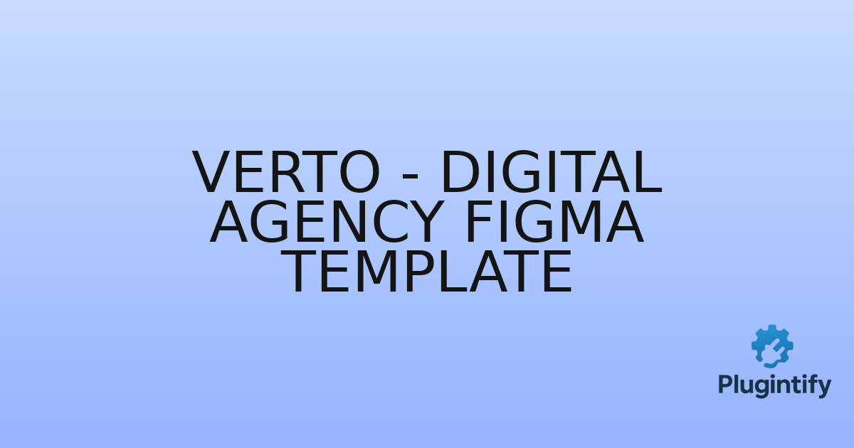 You are currently viewing Verto – Digital Agency Figma Template