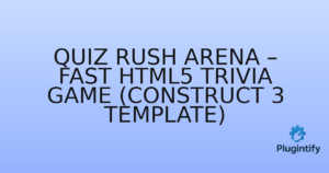 Read more about the article Quiz Rush Arena – Fast HTML5 Trivia Game (Construct 3 Template)