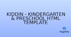 Read more about the article Kiddin – Kindergarten & Preschool HTML Template