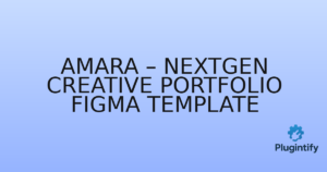 Read more about the article Amara – NextGen Creative Portfolio Figma Template