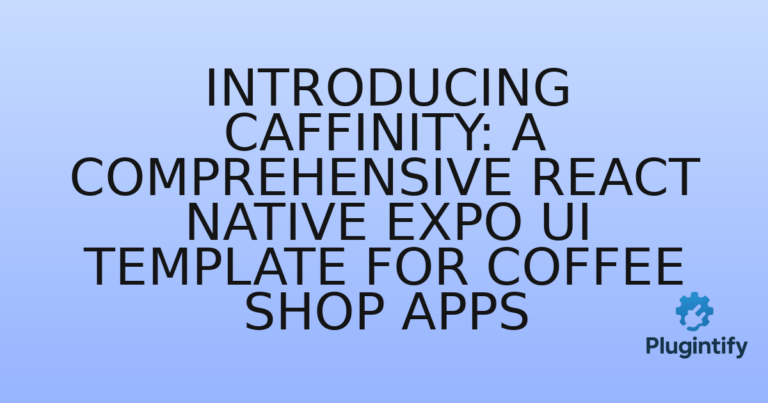 Read more about the article Introducing Caffinity: A Comprehensive React Native Expo UI Template for Coffee Shop Apps