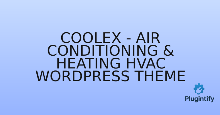 Read more about the article Coolex – Air Conditioning & Heating HVAC WordPress Theme