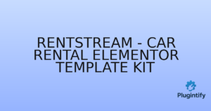 Read more about the article RentStream – Car Rental Elementor Template Kit