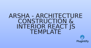 Read more about the article Arsha – Architecture Construction & Interior React JS Template