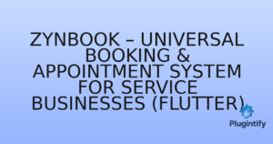Read more about the article ZynBook – Universal Booking & Appointment System for Service Businesses (Flutter)