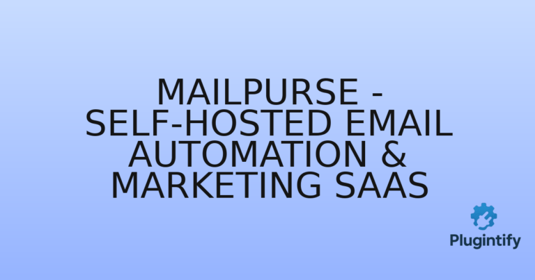 Read more about the article MailPurse – Self-hosted Email Automation & Marketing SaaS