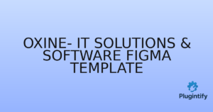 Read more about the article oxine- IT Solutions & Software Figma Template