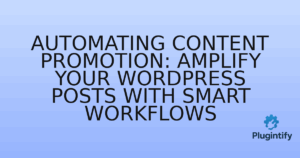 Read more about the article Automating Content Promotion: Amplify Your WordPress Posts with Smart Workflows