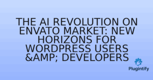 Read more about the article The AI Revolution on Envato Market: New Horizons for WordPress Users & Developers