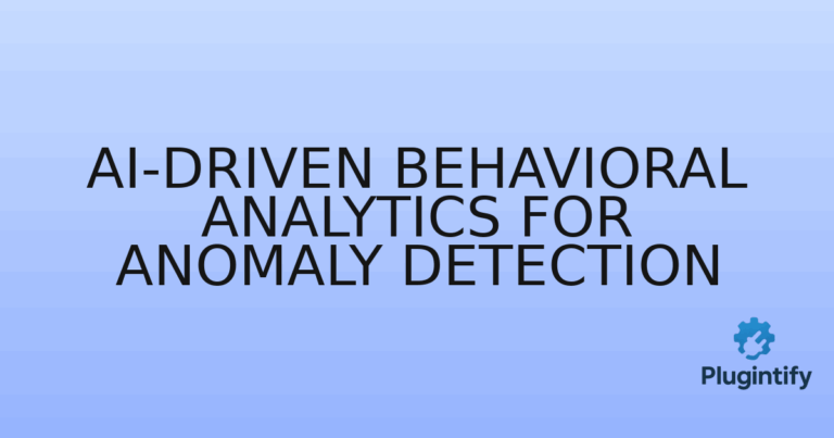 Read more about the article AI-Driven Behavioral Analytics for Anomaly Detection