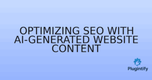 Read more about the article Optimizing SEO with AI-Generated Website Content