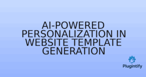 Read more about the article AI-Powered Personalization in Website Template Generation
