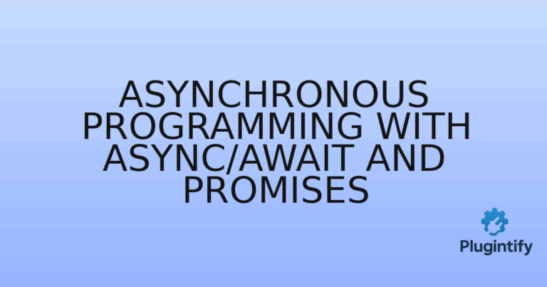 Read more about the article Asynchronous Programming with async/await and Promises
