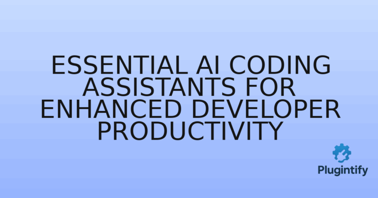 Read more about the article Essential AI Coding Assistants for Enhanced Developer Productivity