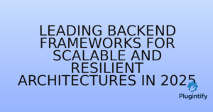Read more about the article Leading Backend Frameworks for Scalable and Resilient Architectures in 2025