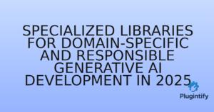 Read more about the article Specialized Libraries for Domain-Specific and Responsible Generative AI Development in 2025