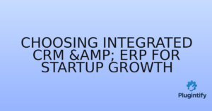 Read more about the article Choosing Integrated CRM & ERP for Startup Growth