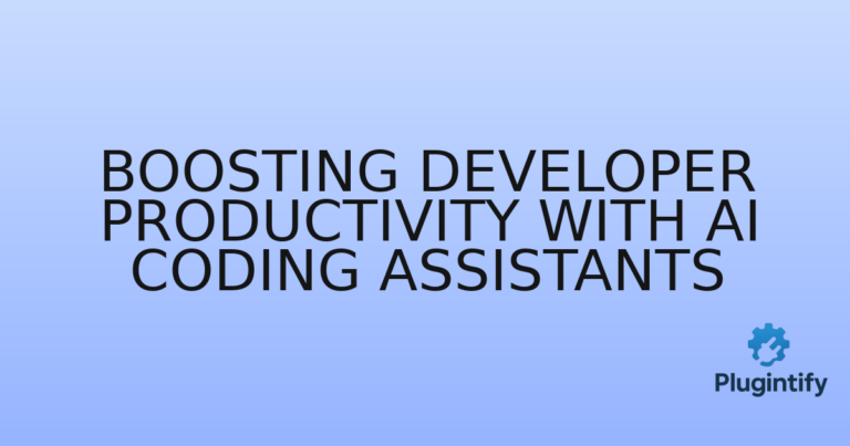Read more about the article Boosting Developer Productivity with AI Coding Assistants