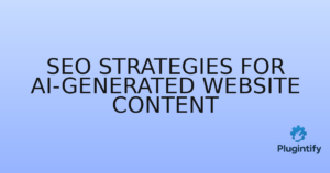 Read more about the article SEO Strategies for AI-Generated Website Content