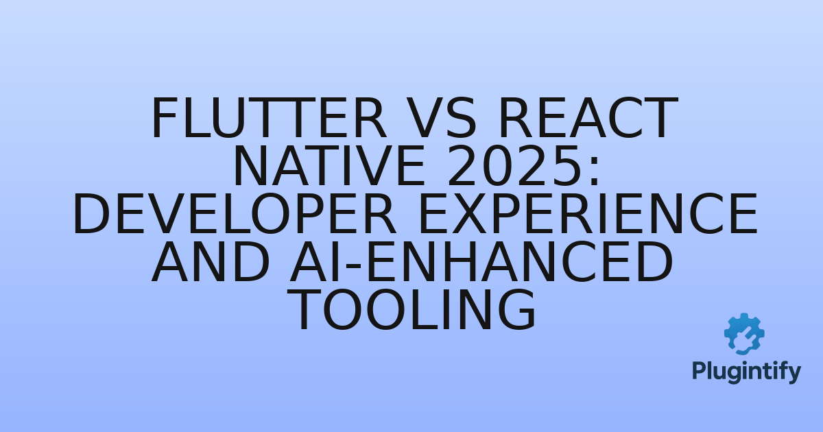 You are currently viewing Flutter vs React Native 2025: Developer Experience and AI-Enhanced Tooling