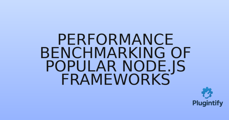 Read more about the article Performance Benchmarking of Popular Node.js Frameworks