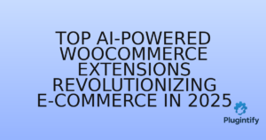 Read more about the article Top AI-Powered WooCommerce Extensions Revolutionizing E-commerce in 2025