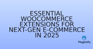 Read more about the article Essential WooCommerce Extensions for Next-Gen E-commerce in 2025