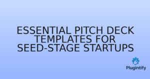 Read more about the article Essential Pitch Deck Templates for Seed-Stage Startups