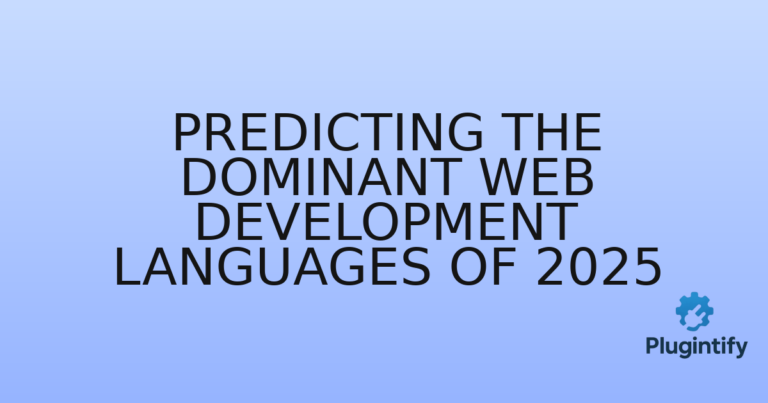 Read more about the article Predicting the Dominant Web Development Languages of 2025