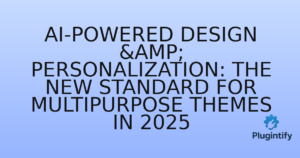 Read more about the article AI-Powered Design & Personalization: The New Standard for Multipurpose Themes in 2025