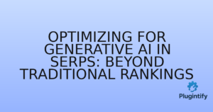 Read more about the article Optimizing for Generative AI in SERPs: Beyond Traditional Rankings