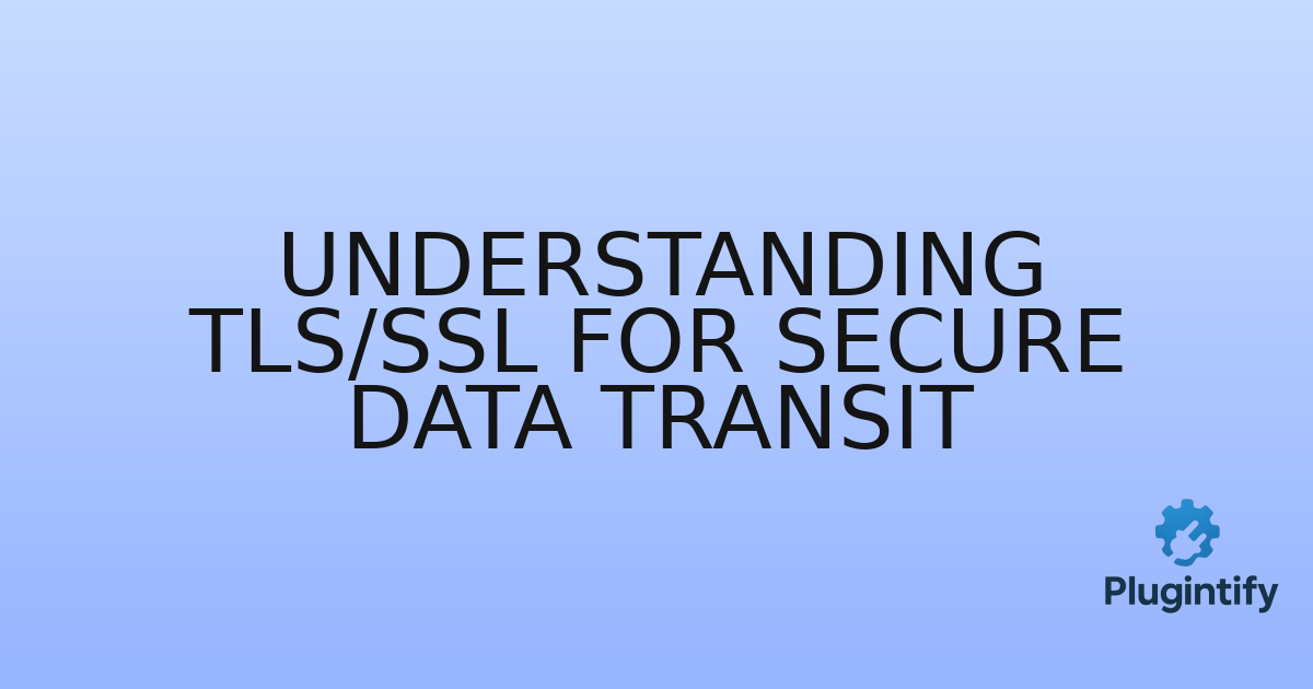 You are currently viewing Understanding TLS/SSL for Secure Data Transit