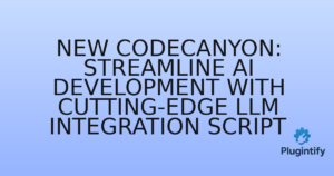 Read more about the article New CodeCanyon: Streamline AI Development with Cutting-Edge LLM Integration Script