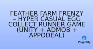 Read more about the article Feather Farm Frenzy – Hyper Casual Egg Collect Runner Game (Unity + AdMob + Appodeal)