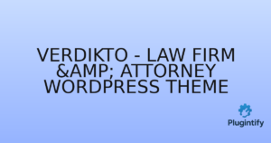 Read more about the article Verdikto – Law Firm & Attorney WordPress Theme