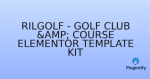 Read more about the article Rilgolf – Golf Club & Course Elementor Template Kit