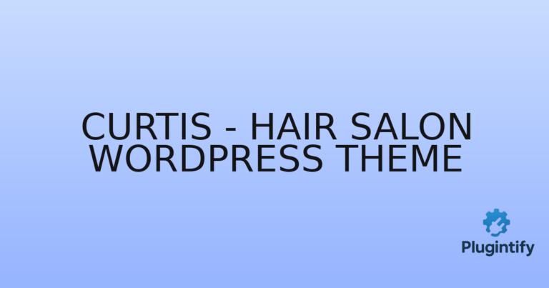 Read more about the article Curtis – Hair Salon WordPress Theme