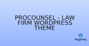 Read more about the article Procounsel – Law Firm WordPress Theme