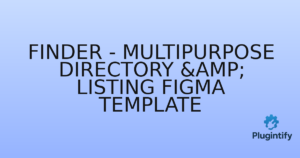 Read more about the article Finder – Multipurpose Directory & Listing Figma Template