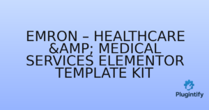Read more about the article Emron – Healthcare & Medical Services Elementor Template Kit